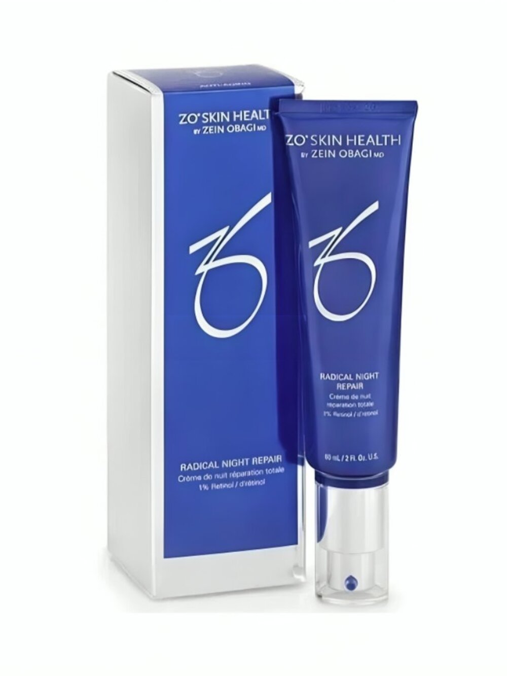 ZO Skin Health Radical Night Repair Cream 1% Retinol Full Size 2 oz